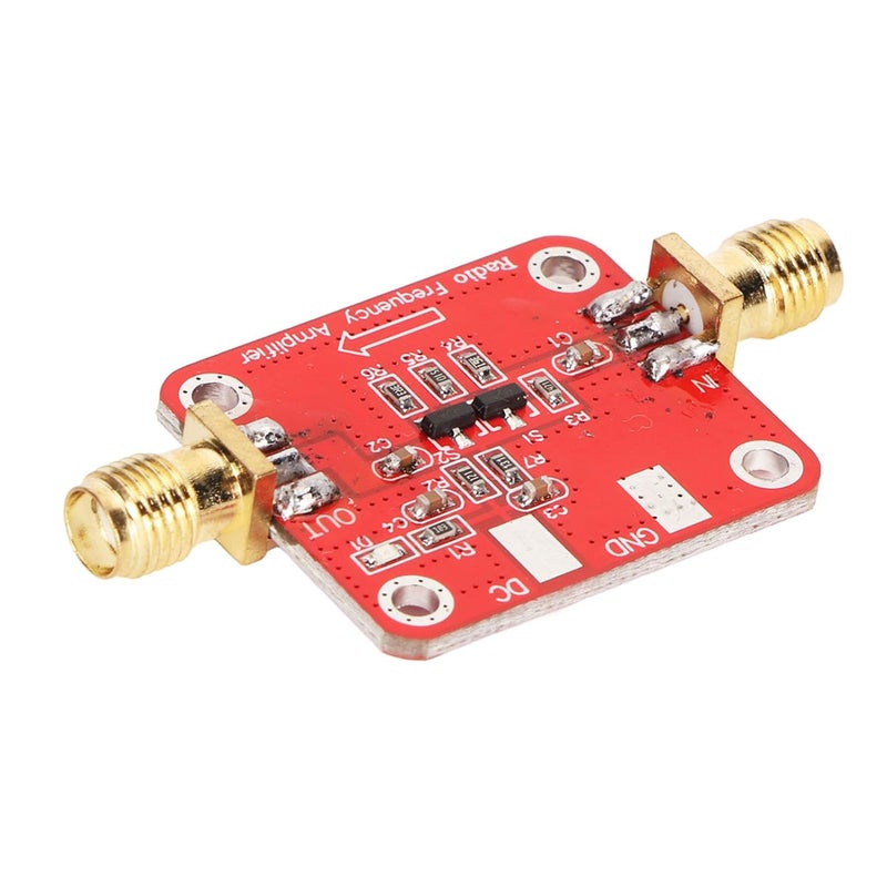 Bewinner 10dBm RF Broadband Amplifier, 10KHz-100MHz High Frequency, High Gain, Low VSWR, 12V DC, 30mA, P-1 Output 10dBm - Image 1